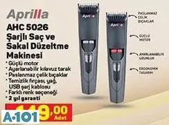 APRİLLA ŞARJLI SAÇ VE SAKAL DÜZELTME MAKİNESİ